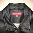 画像5: Supreme - Black ビックシルエットレザーブルゾン (5)