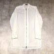 画像3: KRISVANASSCHE - White ジップアップシャツブルゾン (3)