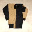 画像1: Vivienne Westwood MAN - Black × Beige 切り替え変形デザインブルゾン (1)