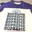 画像6: Supreme - White × Purple フットボールロングスリーブTシャツ (6)