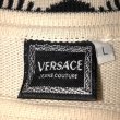 画像5: VERSACE - Off White メデューサ刺繍ハイネックニット (5)