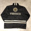 画像1: VERSACE - Black メデューサ刺繍リフレクタージャケット (1)