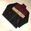 画像3: FENDI - Black × Burgundy リバーシブルフリースジャケット (3)