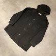 画像3: COMME des GARCONS HOMME - Black "HOMME" デカオムフードジャケット (3)