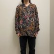 画像5: Supreme - Black フラワー柄長袖アロハシャツ (5)