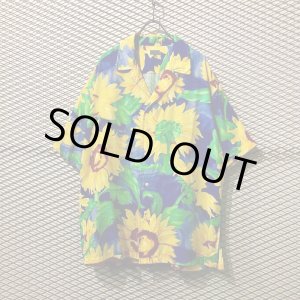 画像: KENZO - Sunflower Graphic Rayon Shirt