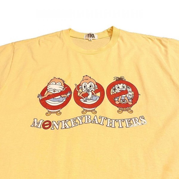 画像3: TIKA - "Three wise monkeys" Busters Big Tee【YELLOW】 (3)