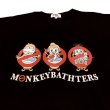 画像3: TIKA - "Three wise monkeys" Busters Big Tee 【BLACK】 (3)