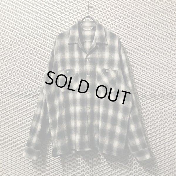 画像1: COOTIE - Shadow Check Open Collar Shirt (1)