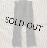 画像: BLACKTAI - Frayed Flared Design Pants
