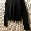 画像3: Black means - Frayed Pullover Hoodie (3)