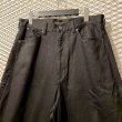 画像2: LAD MUSICIAN - "HAKAMA" Wide Denim Pants (Black) (2)