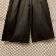 画像3: LAD MUSICIAN - "HAKAMA" Wide Denim Pants (Black) (3)