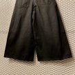 画像6: LAD MUSICIAN - "HAKAMA" Wide Denim Pants (Black) (6)