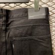 画像7: LAD MUSICIAN - "HAKAMA" Wide Denim Pants (Black) (7)