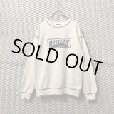 画像: HYSTERIC GLAMOUR - 90's Logo Sweat (White)