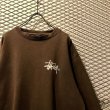 画像8: STUSSY - "Big Logo" Sweat (Brown) (8)