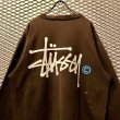 画像4: STUSSY - "Big Logo" Sweat (Brown) (4)