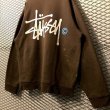 画像3: STUSSY - "Big Logo" Sweat (Brown) (3)