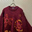 画像4: KENZO - 90's Flower Embroidery Knit (4)