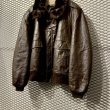 画像3: Sears - Leather Boa Jacket (Brown) (3)