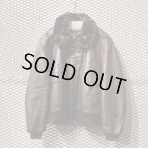 画像: Sears - Leather Boa Jacket (Brown)