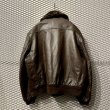 画像6: Sears - Leather Boa Jacket (Brown) (6)