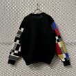 画像5: KANSAI - 90's Decorative Switching Design Knit (5)