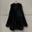 画像1: LAD MUSICIAN - Fake Fur Long Cardigan (1)