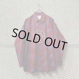 画像: SHAREEF - Circle Embroidery Bias Border Shirt