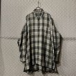 画像1: Y's for men - Check Rayon Long Shirt (1)