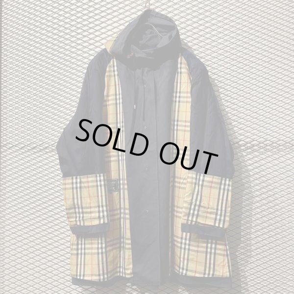 画像1: Burberry - "Nova Check" Hood Coat (1)