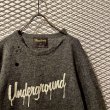 画像2: HYSTERIC - "Underground" Damage Knit  (2)