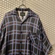 画像4: NEON SIGN - Check Rayon Over Shirt (4)