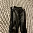 画像2: HYSTERIC GLAMOUR - Lace Up Fake Leather Pants (2)