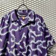 画像4: DOUBLE RAINBOUU - Thorny Aloha Shirt (Purple) (4)