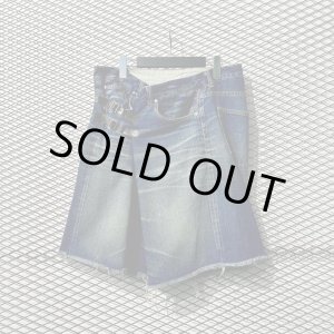 画像: FACETASM - Wrap Denim Shorts (Indigo)