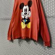 画像3: Used - 90's "AOPAN" Mickey Long Sleeve Tee (3)