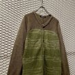 画像2: UNDER COVER - 90's "WIRE" Switching Cardigan (2)