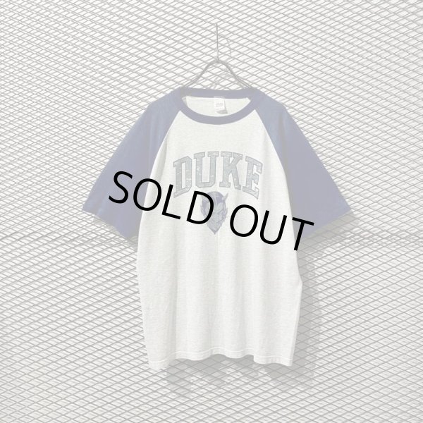 画像1: Used - 90's "DUKE" Raglan Tee (1)