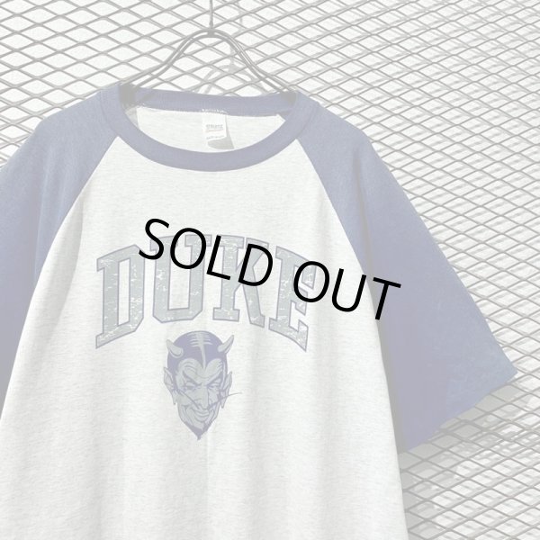 画像4: Used - 90's "DUKE" Raglan Tee (4)