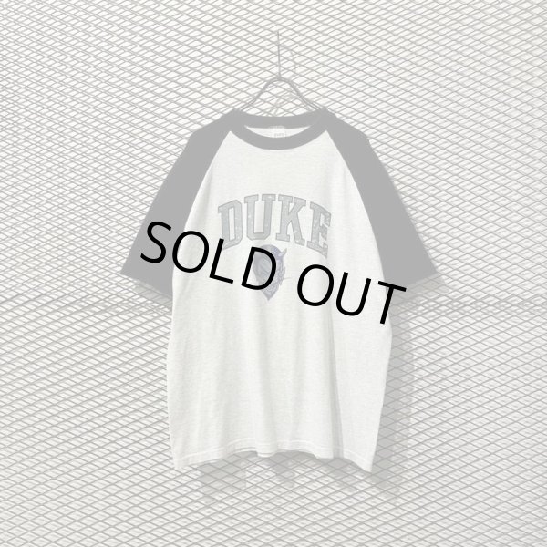 画像1: Used - 90's "DUKE" Raglan Tee (1)