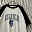 画像4: Used - 90's "DUKE" Raglan Tee (4)