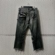 画像7: VINTI ANDREWS - Crash ＆ Repair Denim Pants (Black) (7)