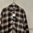 画像4: NUMBER (N)INE - 08A/W Shadow Check Rayon Shirt (4)