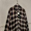 画像2: NUMBER (N)INE - 08A/W Shadow Check Rayon Shirt (2)