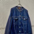 画像2: HYSTERIC GLAMOUR - Knit & Denim Switching Jacket  (2)