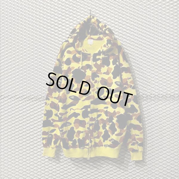 画像1: A BATHING APE - Monkey Camouflage Hoodie (1)