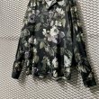 画像3: Used - Flower Open Collar Rayon Shirt (3)