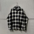 画像1: N.HOOLYWOOD - Shadow Check Shirt (1)